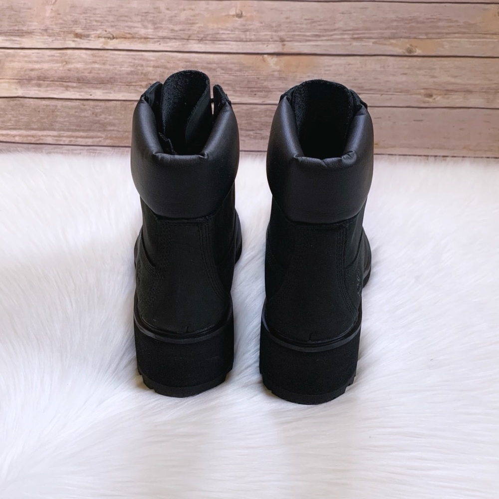 Timberland Kinsley Black 6 Inch Waterproof Boots - Picture 6 of 7